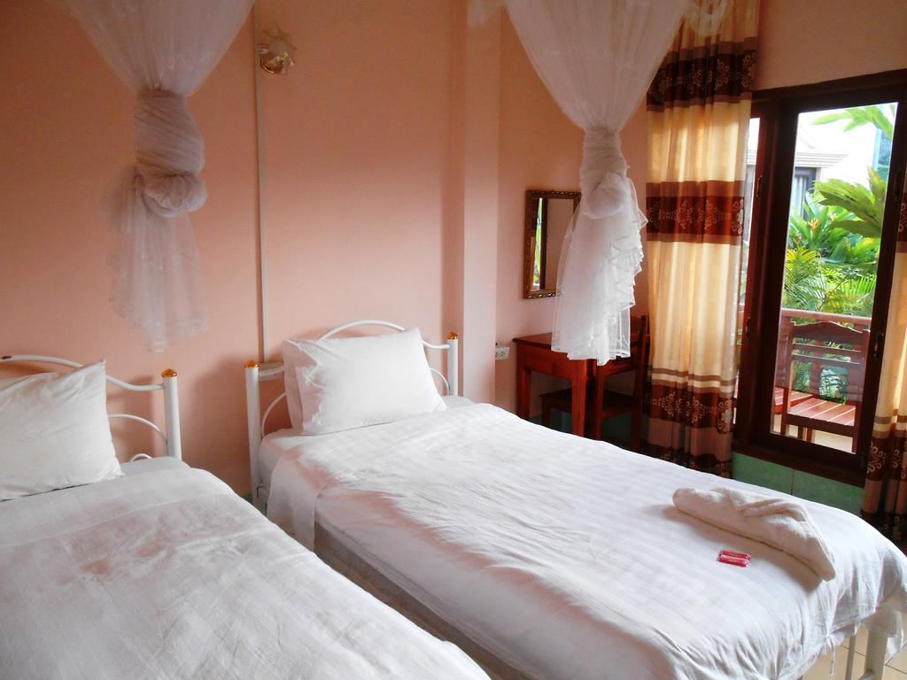 Jammee Guesthouse Vang Vieng Oda fotoğraf