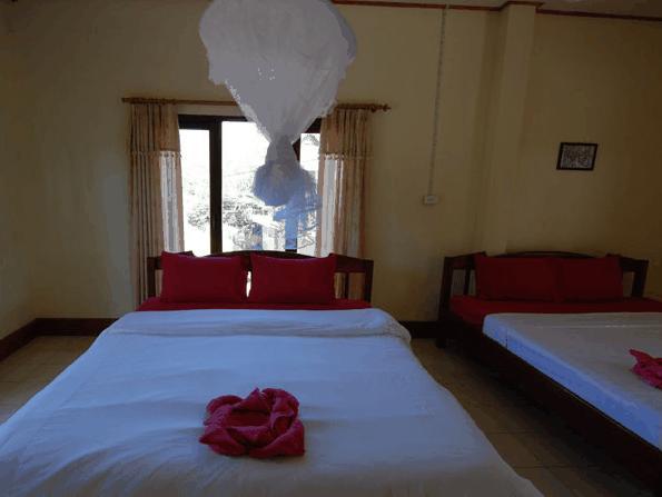 Jammee Guesthouse Vang Vieng Oda fotoğraf